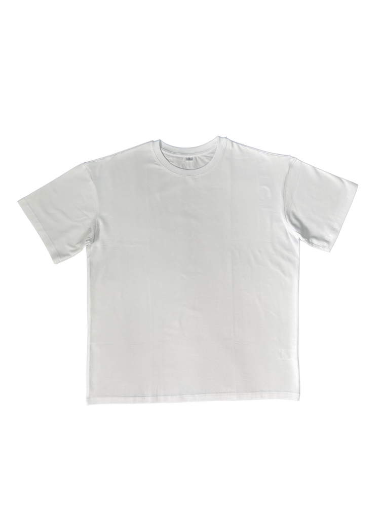 Футболка оверсайз (хлопок+лайкра) белая