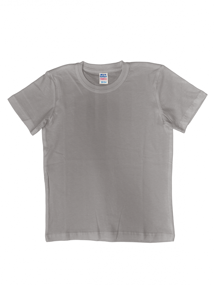 Футболка детская (хлопок) серая