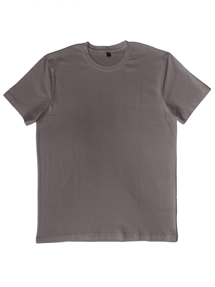 Футболка мужская (хлопок+лайкра) серая