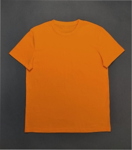 Футболка мужская (хлопок) оранжевая