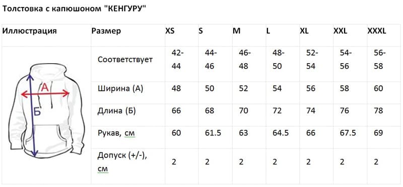 Толстовка с капюшоном "Кенгуру" Толстовка с капюшоном "Кенгуру"