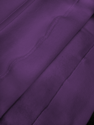 Толстовка с капюшоном "Кенгуру" 2х-нитка фиолетовая