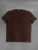 Футболка мужская (хлопок) коричневая (шоколад)