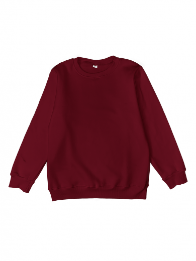 Свитшот 2х-нитка бордовая