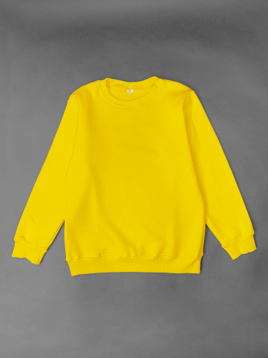 Свитшот 2х-нитка желтая