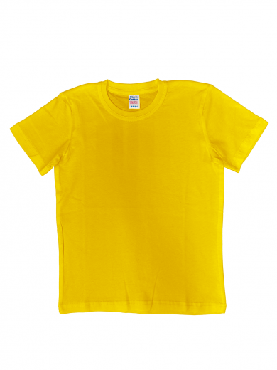 Футболка детская (хлопок) желтая