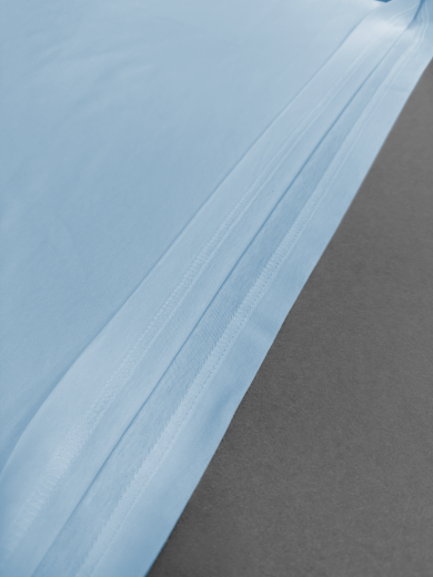 Футболка мужская (хлопок) небесно-голубая