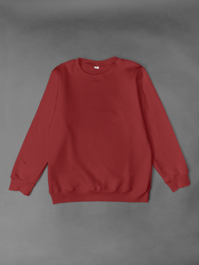 Свитшот 2х-нитка красный