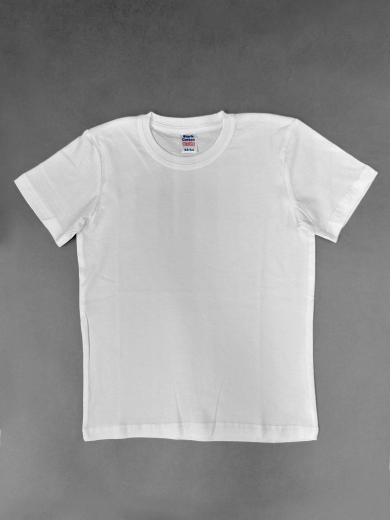 Футболка детская (хлопок) белая