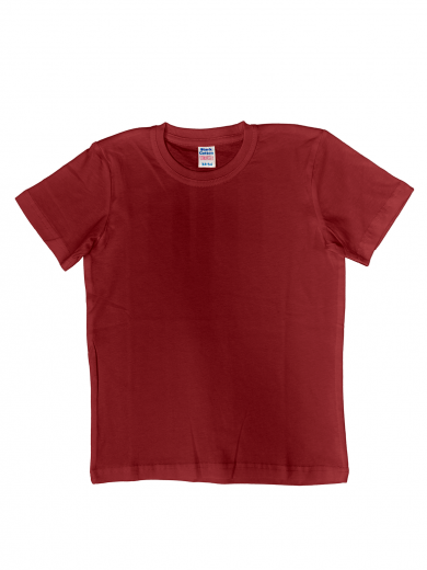 Футболка детская (хлопок) красная