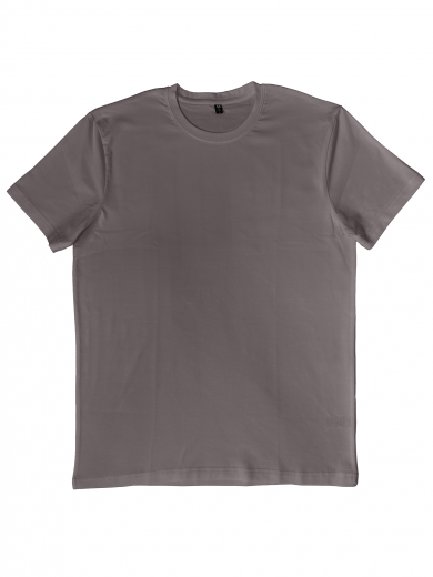 Футболка мужская (хлопок+лайкра) серая