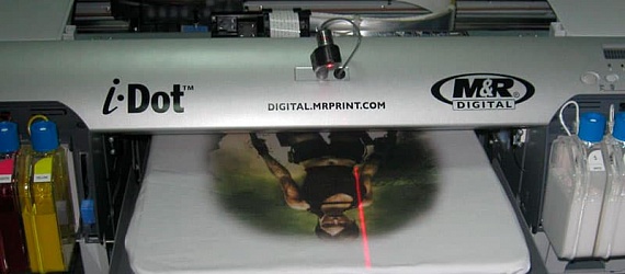 Цифровой текстильный принтер I-dot
