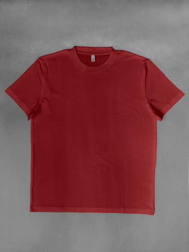 Футболка мужская (хлопок) красная