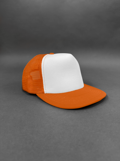 Треккер белый с оранжевым