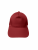 Бейсболка (полувелюр) красная