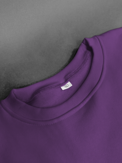 Свитшот 2х-нитка фиолетовый