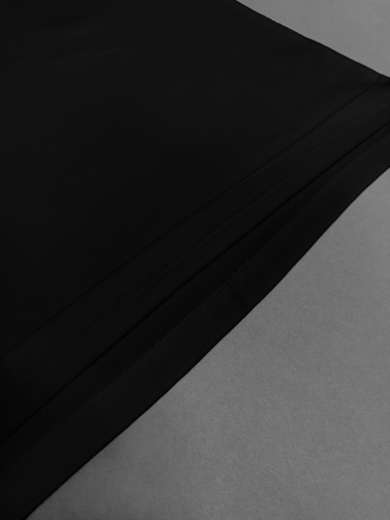 Футболка женская (хлопок+лайкра) черная