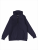 Толстовка с капюшоном (на молнии) 2х-нитка темно-синяя