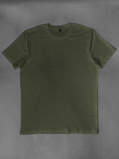 Футболка мужская (хлопок+лайкра) хаки