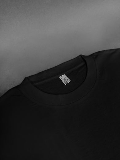 Футболка мужская (хлопок) черная