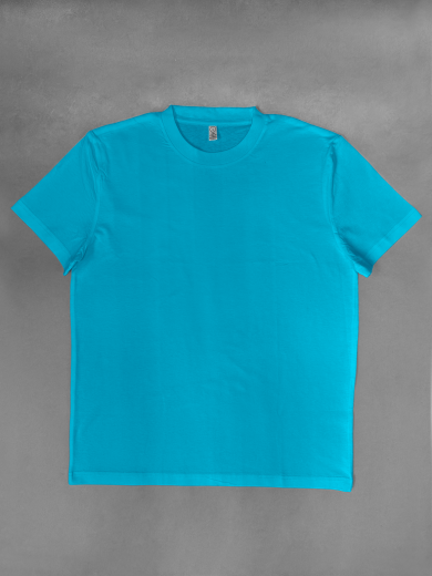 Футболка мужская (хлопок) бирюзовая