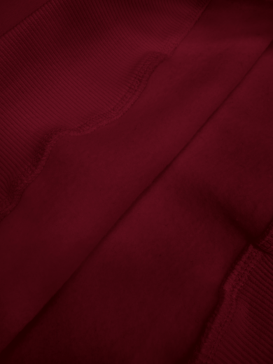 Свитшот 2х-нитка бордовая