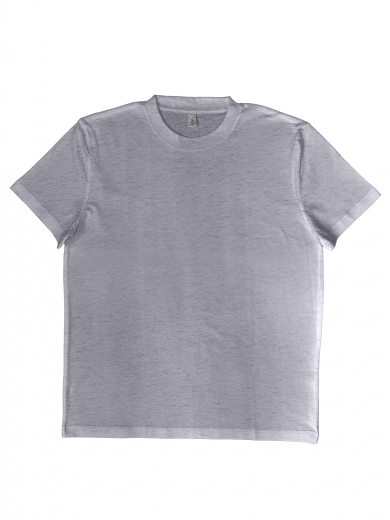 Футболка мужская (хлопок) серая меланж