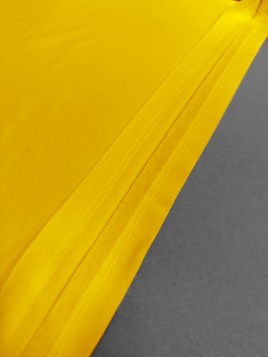 Футболка мужская (хлопок) желтая