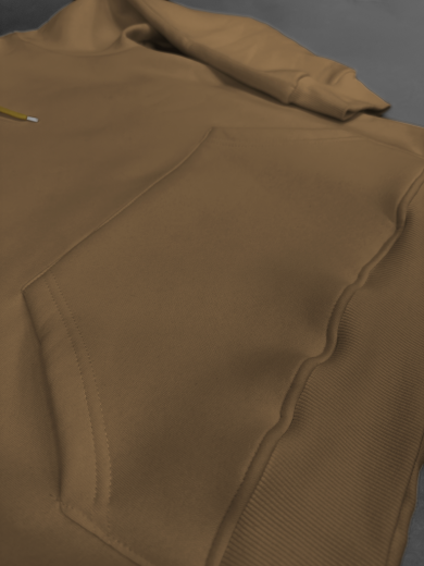 Толстовка с капюшоном "Кенгуру" 2х-нитка оливковая