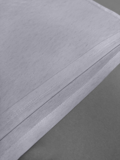 Рубашка-поло мужская (хлопок) серая-меланж