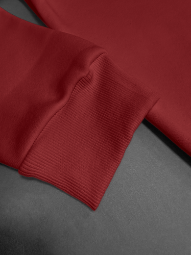 Свитшот 2х-нитка красный