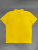 Рубашка-поло мужская (хлопок) желтая