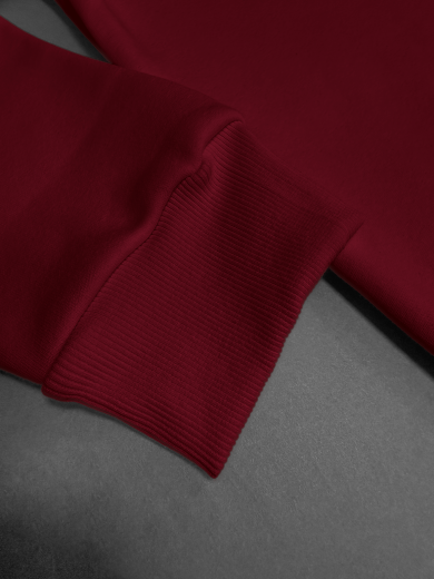 Свитшот 2х-нитка бордовая