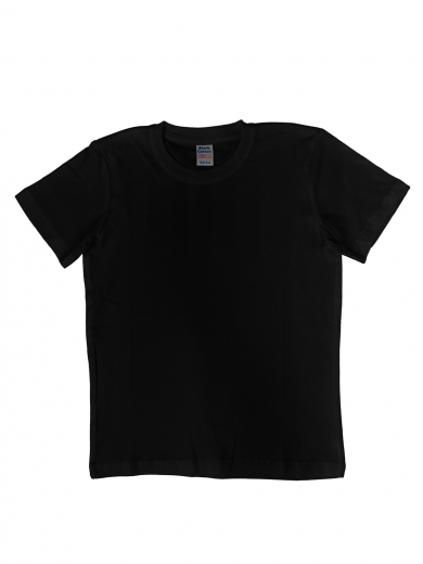 Футболка детская (хлопок) черная