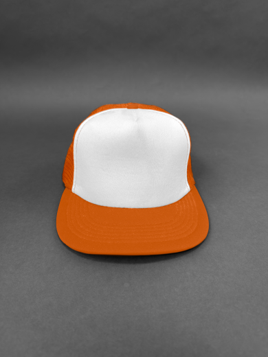 Треккер белый с оранжевым