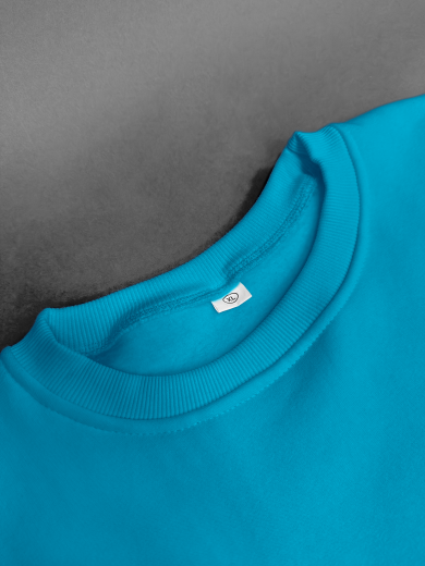 Свитшот 2х-нитка бирюзовая