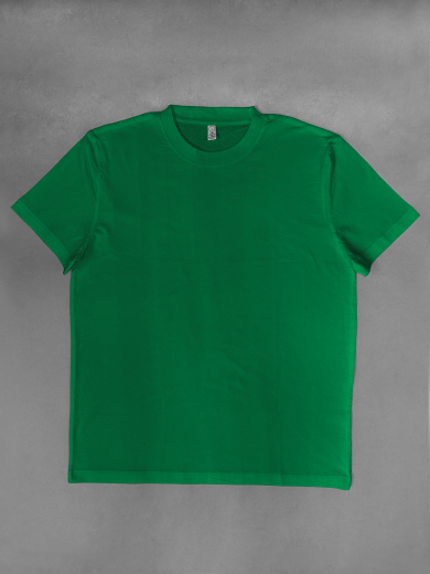 Футболка мужская (хлопок) зеленая бенеттон