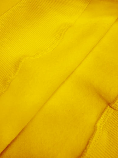 Свитшот 2х-нитка желтая