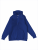 Толстовка с капюшоном (на молнии) 3х-нитка синяя василёк