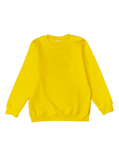 Свитшот 2х-нитка желтая