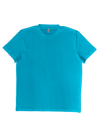 Футболка мужская (хлопок) бирюзовая