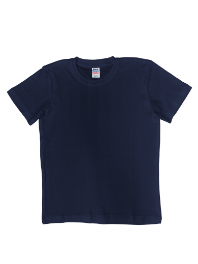 Футболка детская (хлопок) тёмно-синяя