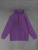 Толстовка с капюшоном "Кенгуру" 2х-нитка фиолетовая