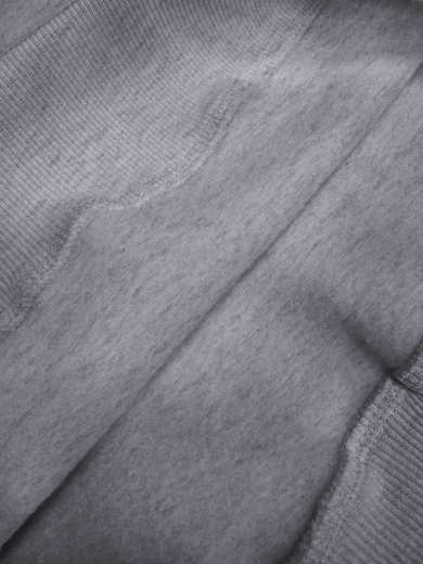 Свитшот 2х-нитка серый меланж