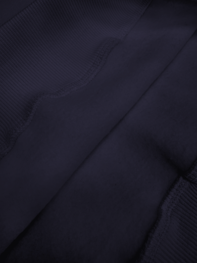 Свитшот 3х-нитка темно-синяя