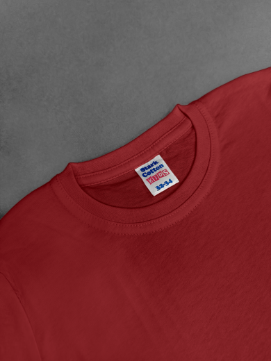 Футболка детская (хлопок) красная