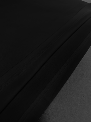 Футболка мужская (хлопок+лайкра) черная