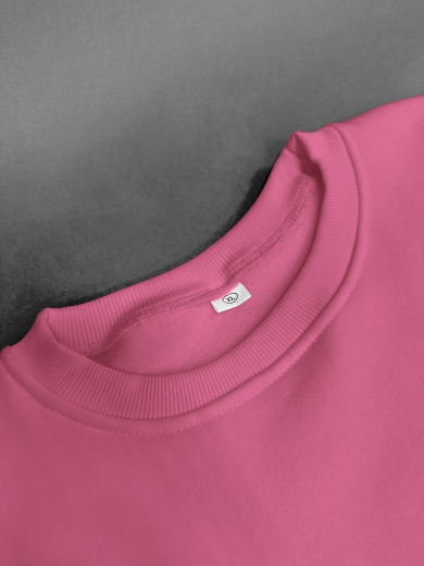 Свитшот 2х-нитка розовая
