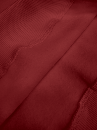 Свитшот 2х-нитка красный