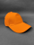Бейсболка (полувелюр) оранжевая